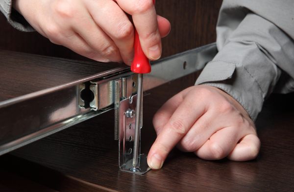Professional Drawer Track Installation